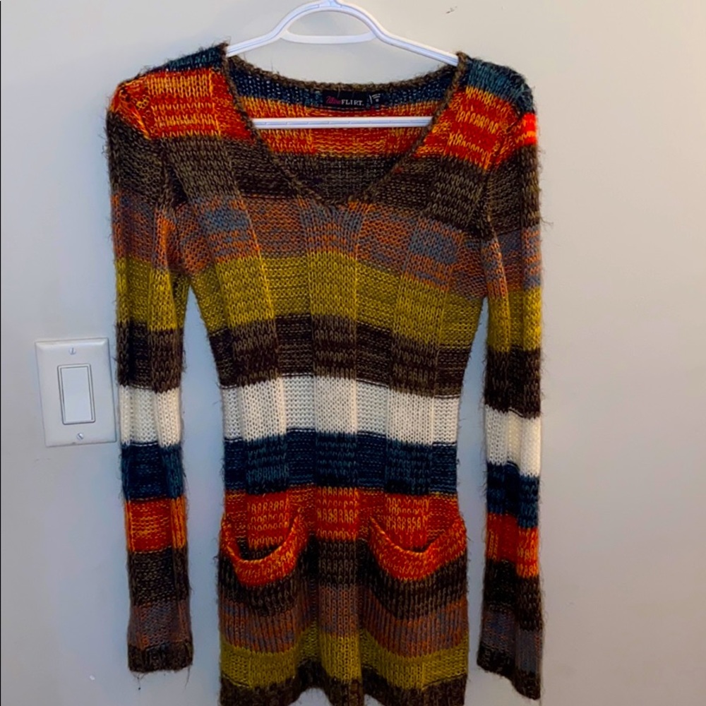 Long WOOL SWEATER - Picture 3 of 3